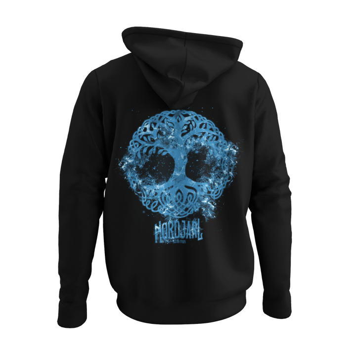 Blue Yggdrasil   - Zip-Hoodie