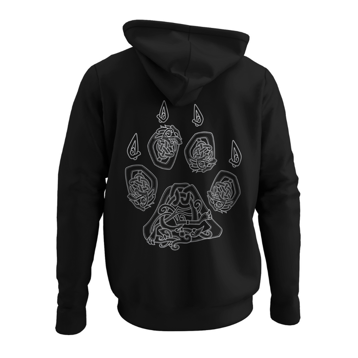Viking Pfote  - Zip-Hoodie