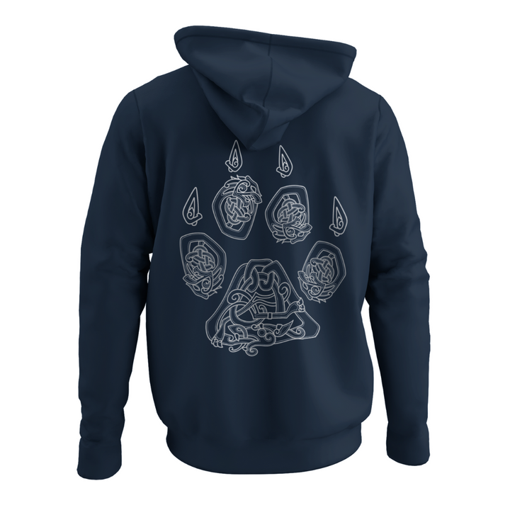 Viking Pfote  - Zip-Hoodie