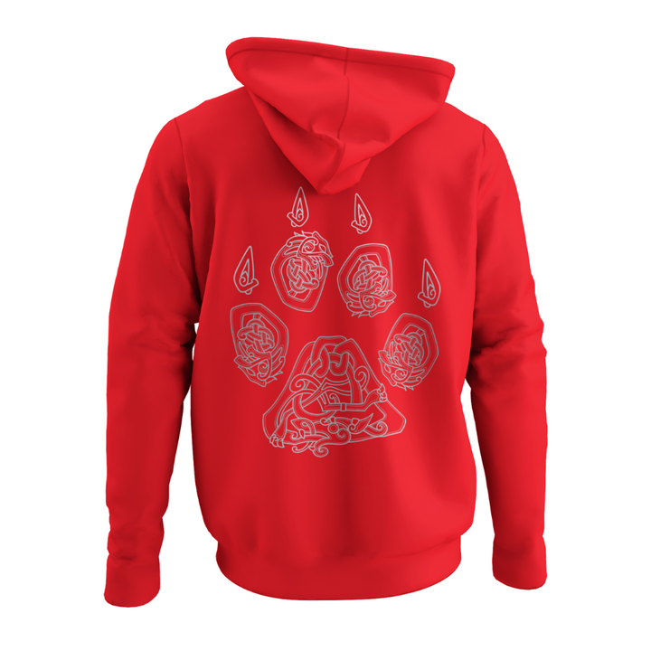 Viking Pfote  - Zip-Hoodie