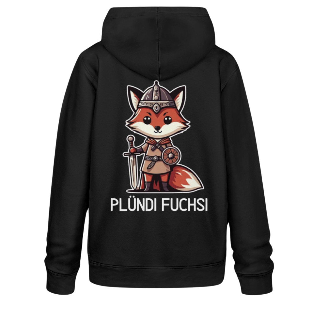 Plündi Fuchsi - Unisex Organic Hoodie