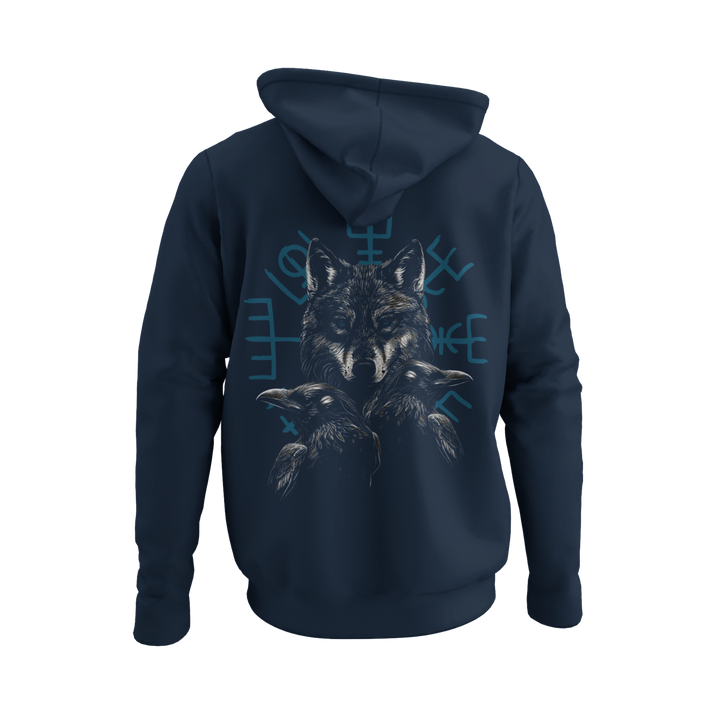 Fenrir Munin Hugin  - Zip-Hoodie