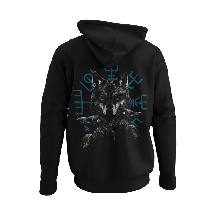 Fenrir Munin Hugin  - Zip-Hoodie