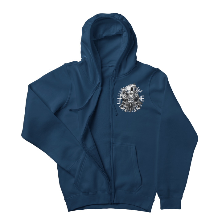 Wikinger Bear  - Zip-Hoodie