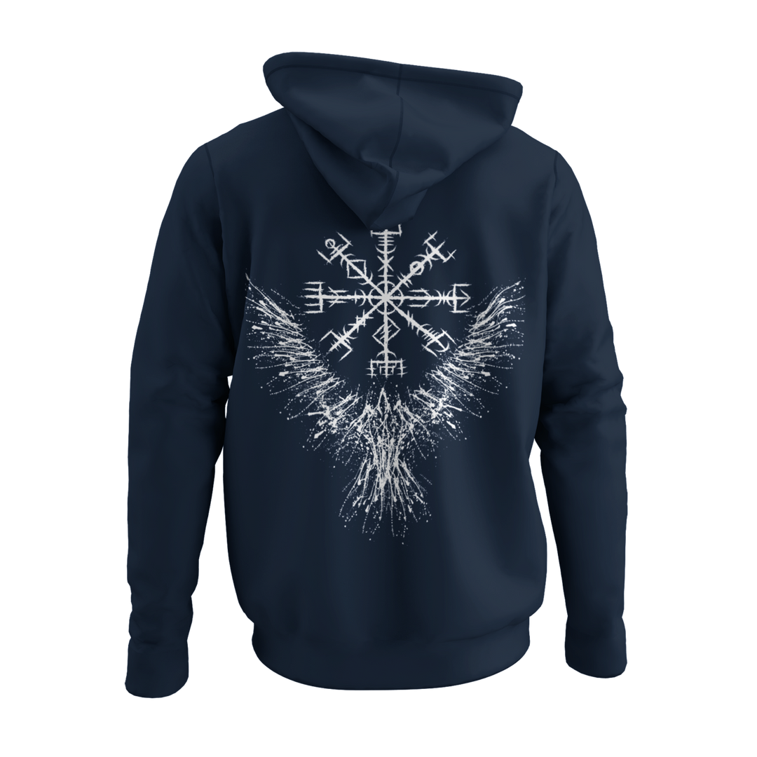 Rabe Wikingerkompass  - Zip-Hoodie