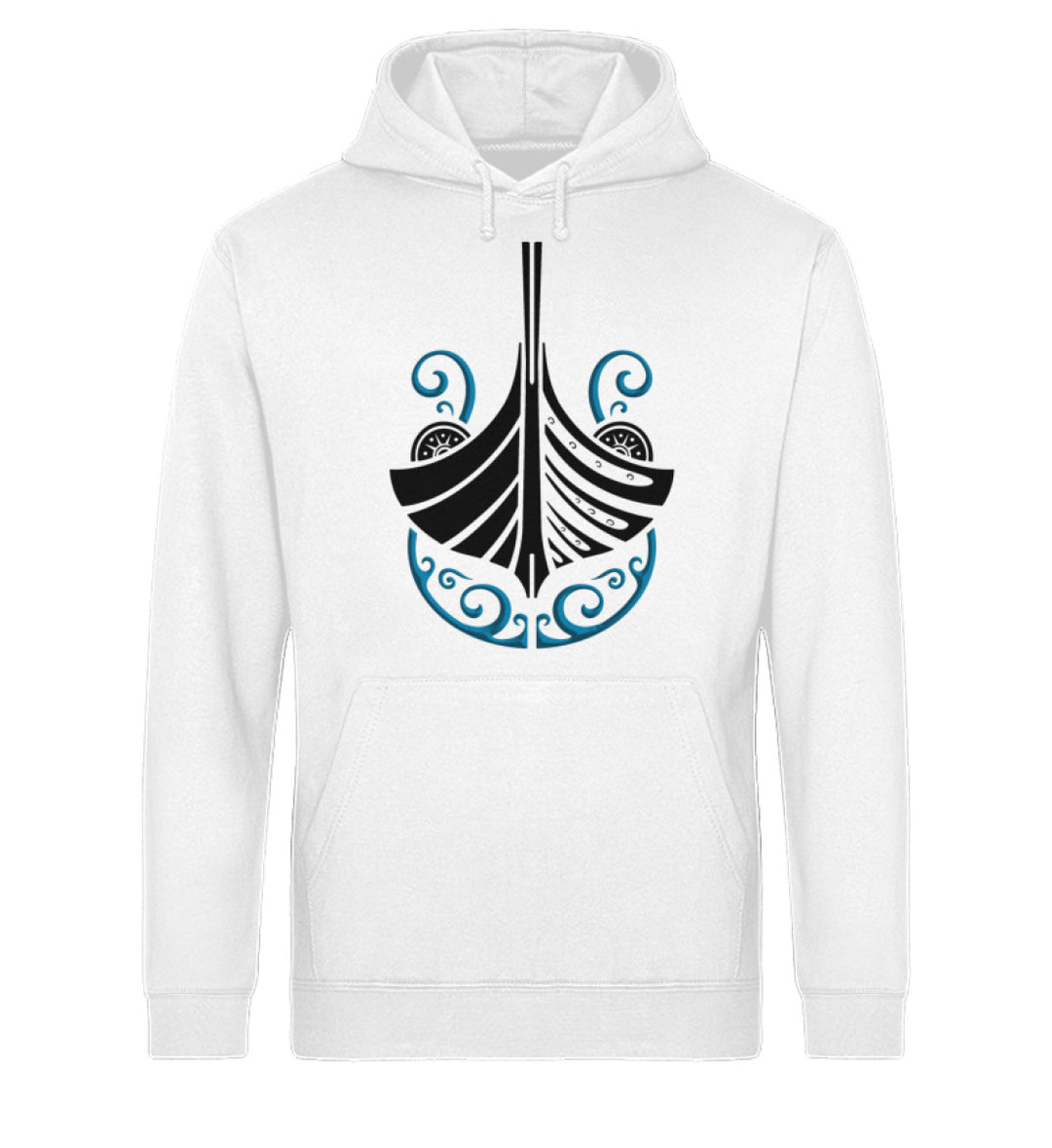 viking ship  - Unisex Organic Hoodie