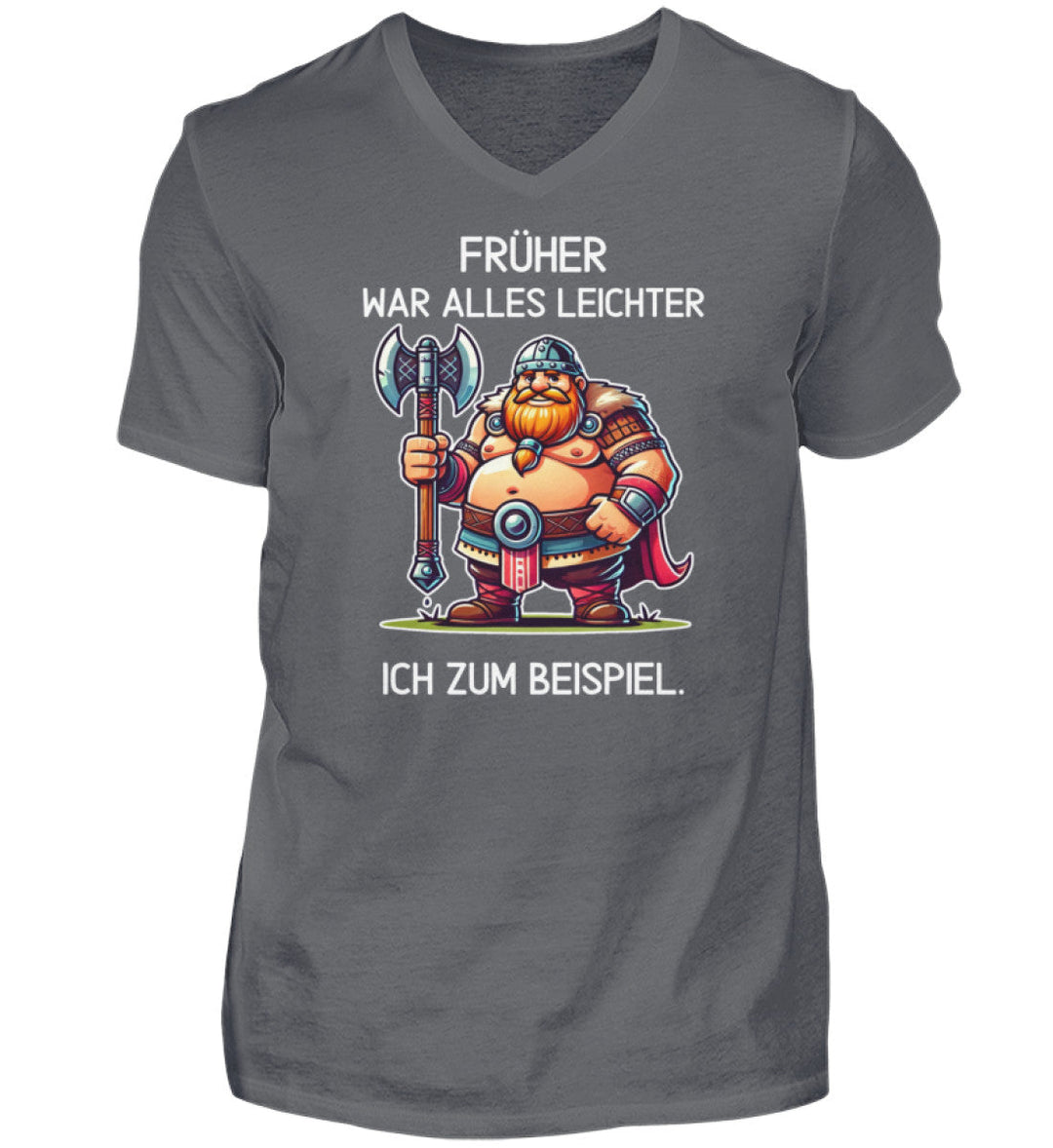 Früher war alles Leichter - Herren V-Neck Shirt