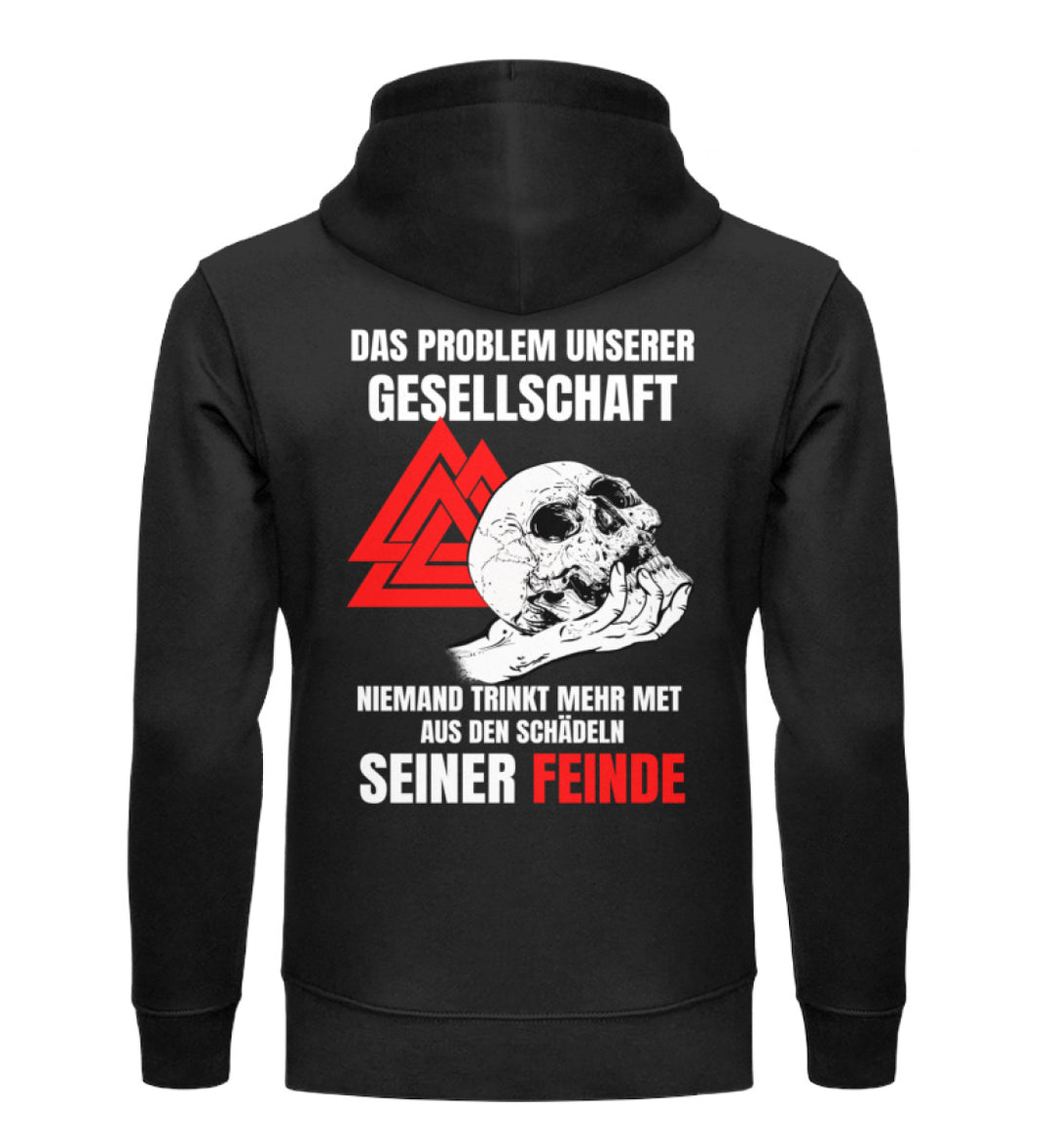 Das Problem unserer Gesellschaft - Unisex Organic Hoodie