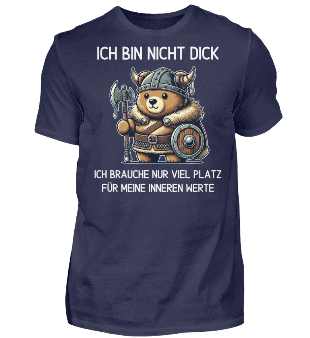 ICH BIN NICHT DICK - HERREN SHIRT