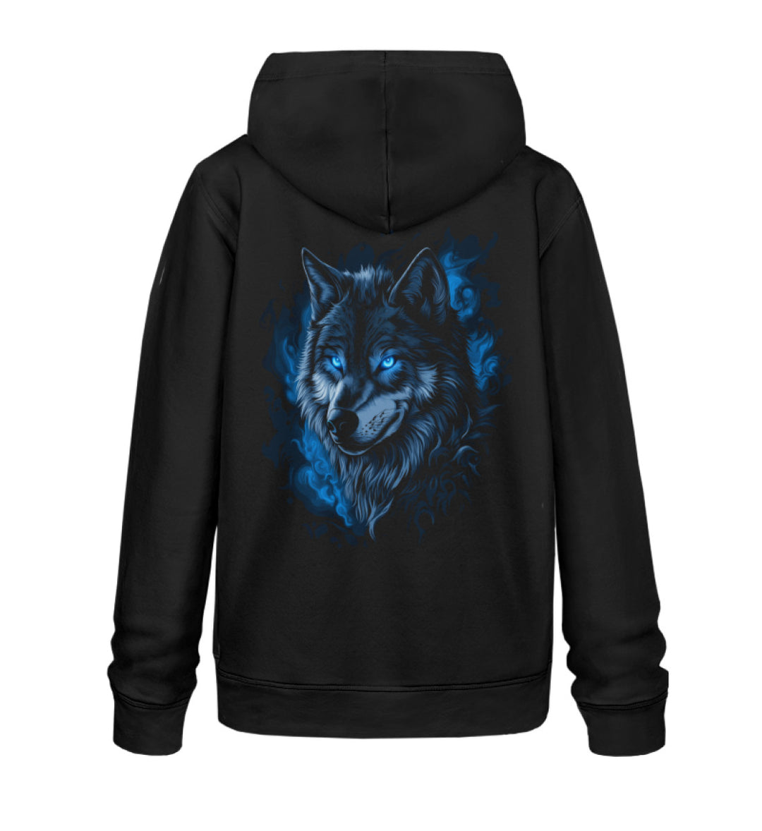 Blue Wolf - Unisex Organic Hoodie