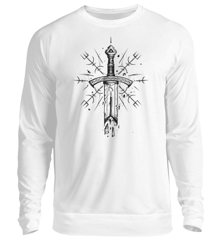 Vegvisir sword  - Unisex Pullover