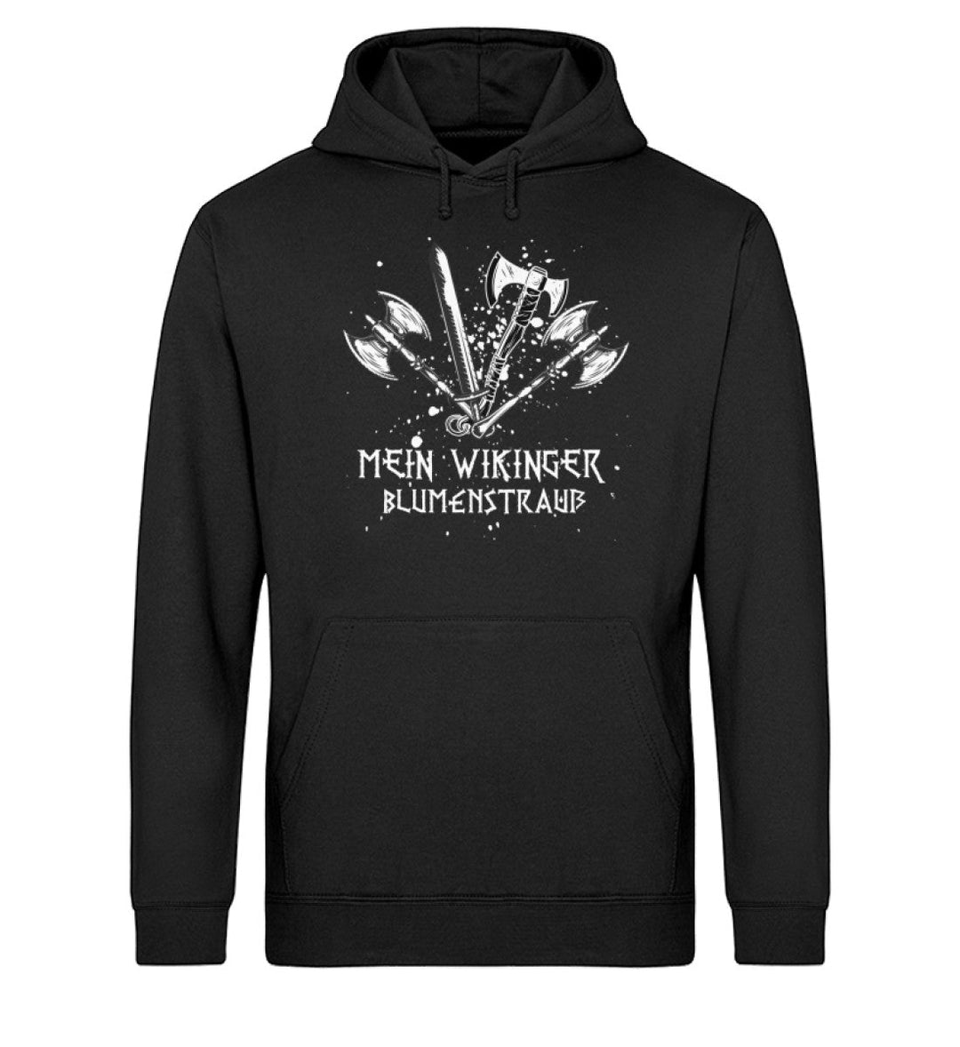 Mein Wikinger Blumenstrauß - Unisex Organic Hoodie