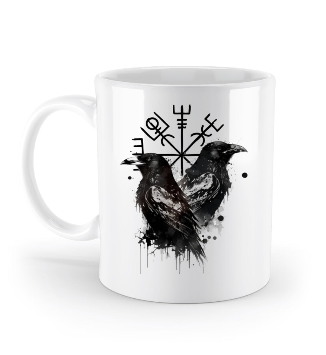 Munin & Hugin Vegvisir - Standard Tasse