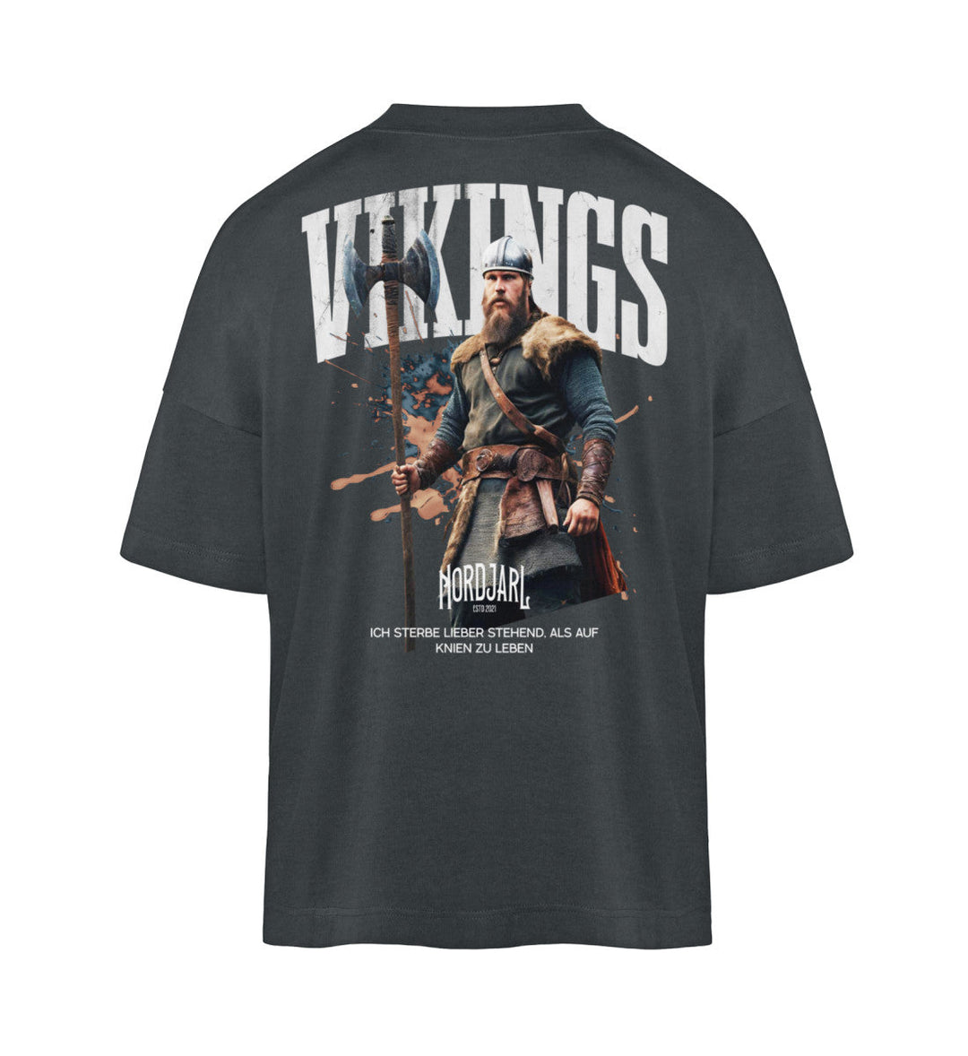 Vikings - Organic Oversized Shirt Backprint