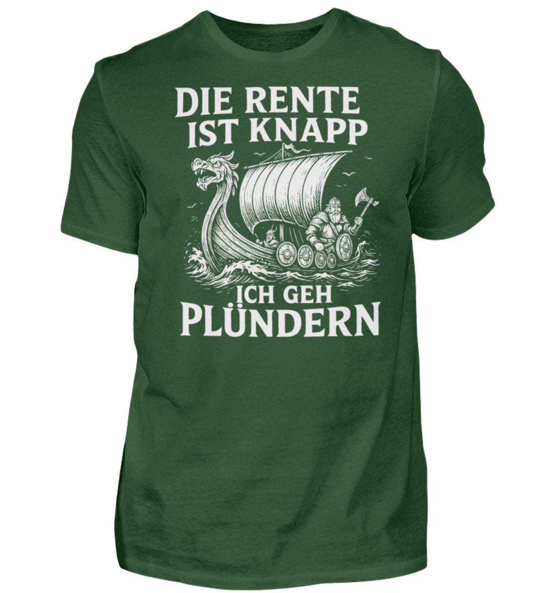 Die Rente ist knapp - Herren Premiumshirt