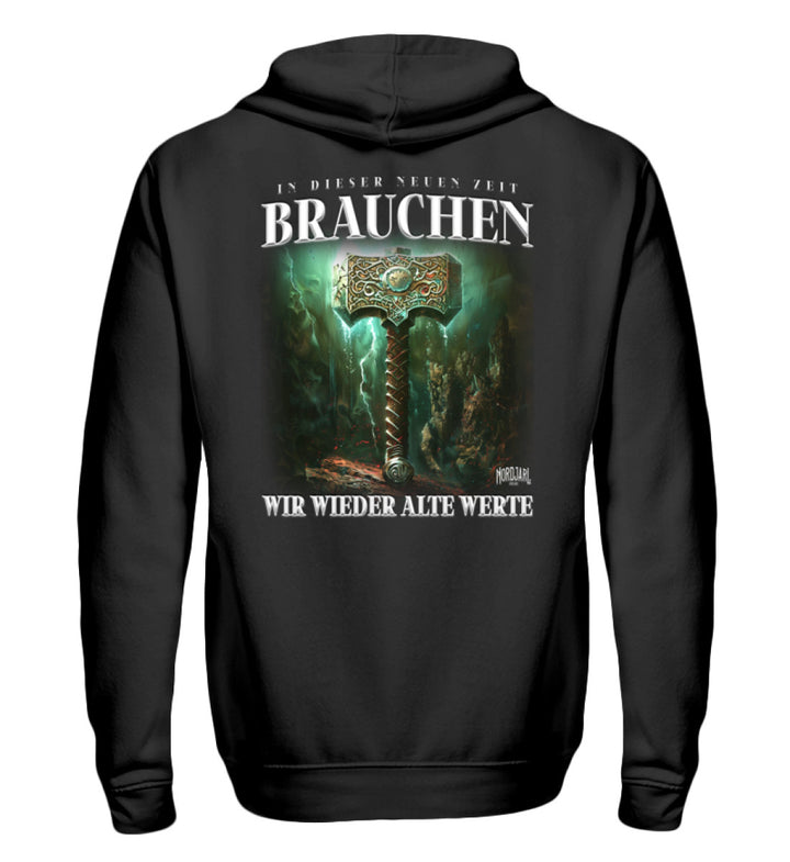 Alte Werte - Zip-Hoodie