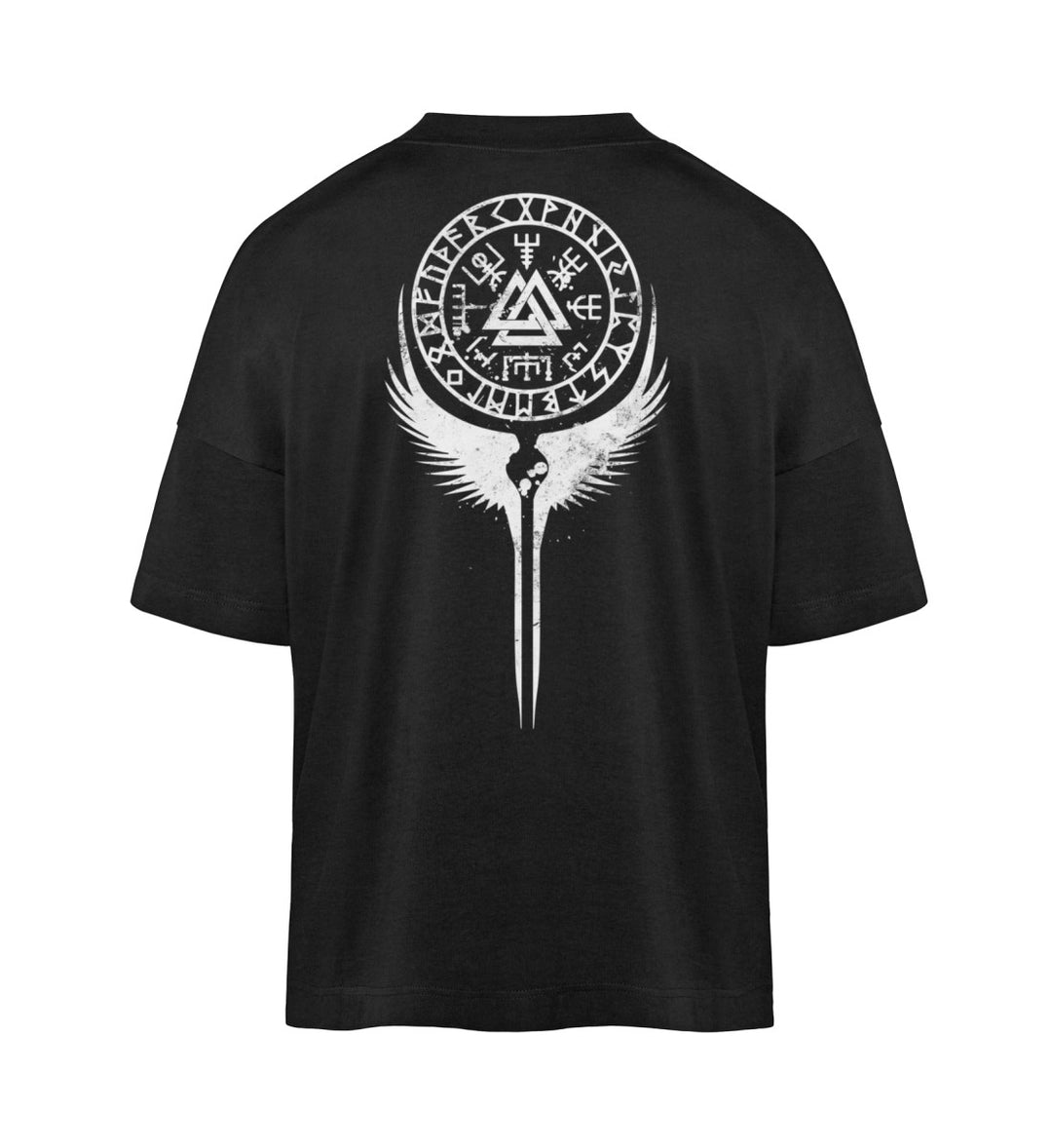 WALKÜRE FLÜGEL - ORGANIC OVERSIZED SHIRT BACKPRINT
