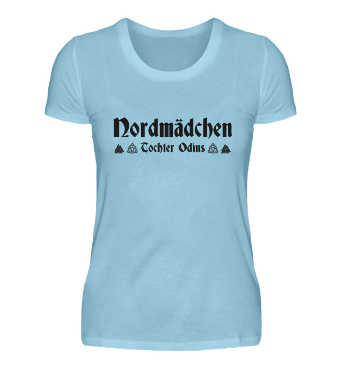 NORDMÄDCHEN SCHWARZ - DAMEN PREMIUMSHIRT