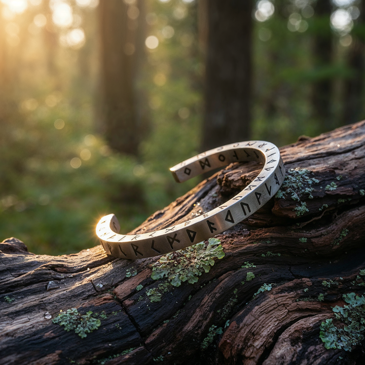 Wikinger Armreif Runenmagie