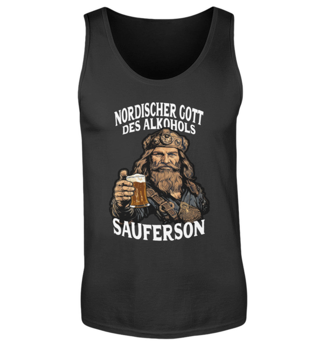 Nordischer Gott des Alkohols | Herren Basic T-Shirt - nordjarl.de