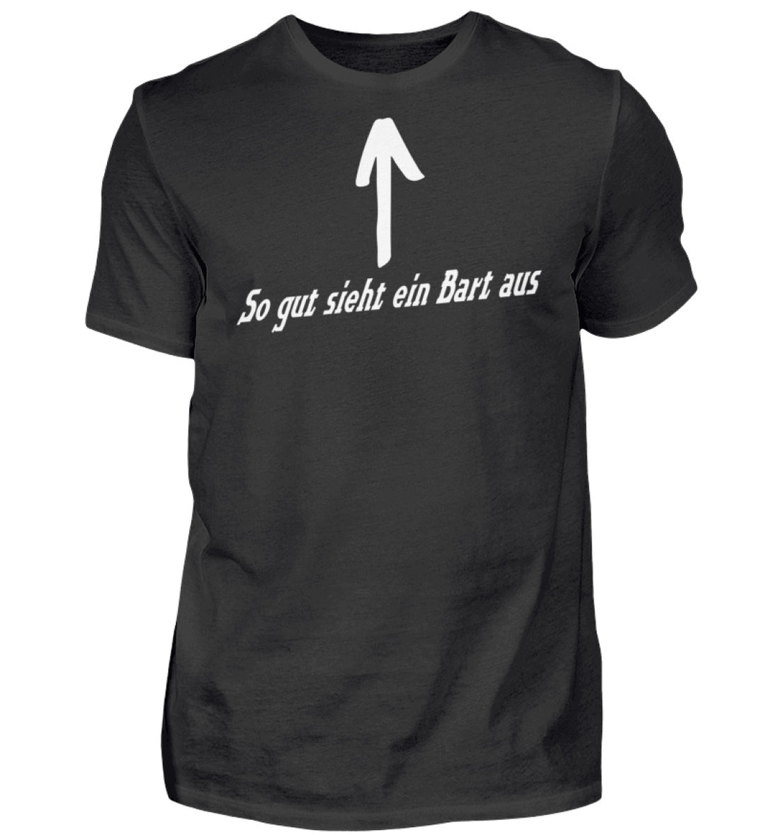 So gut sieht ein Bart aus - Herren Shirt