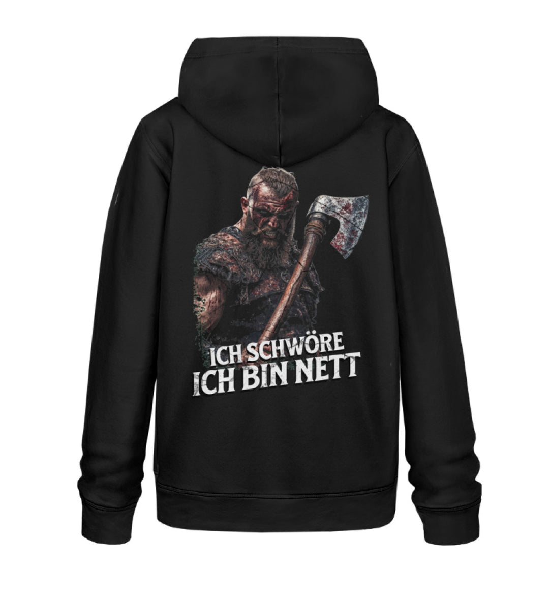 Ich schwöre Ich bin Nett - Unisex Organic Hoodie