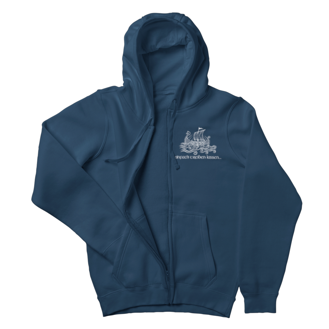 Einfach treiben lassen...  - Zip-Hoodie