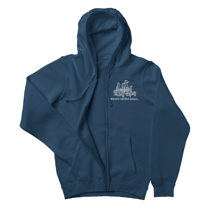 Einfach treiben lassen...  - Zip-Hoodie