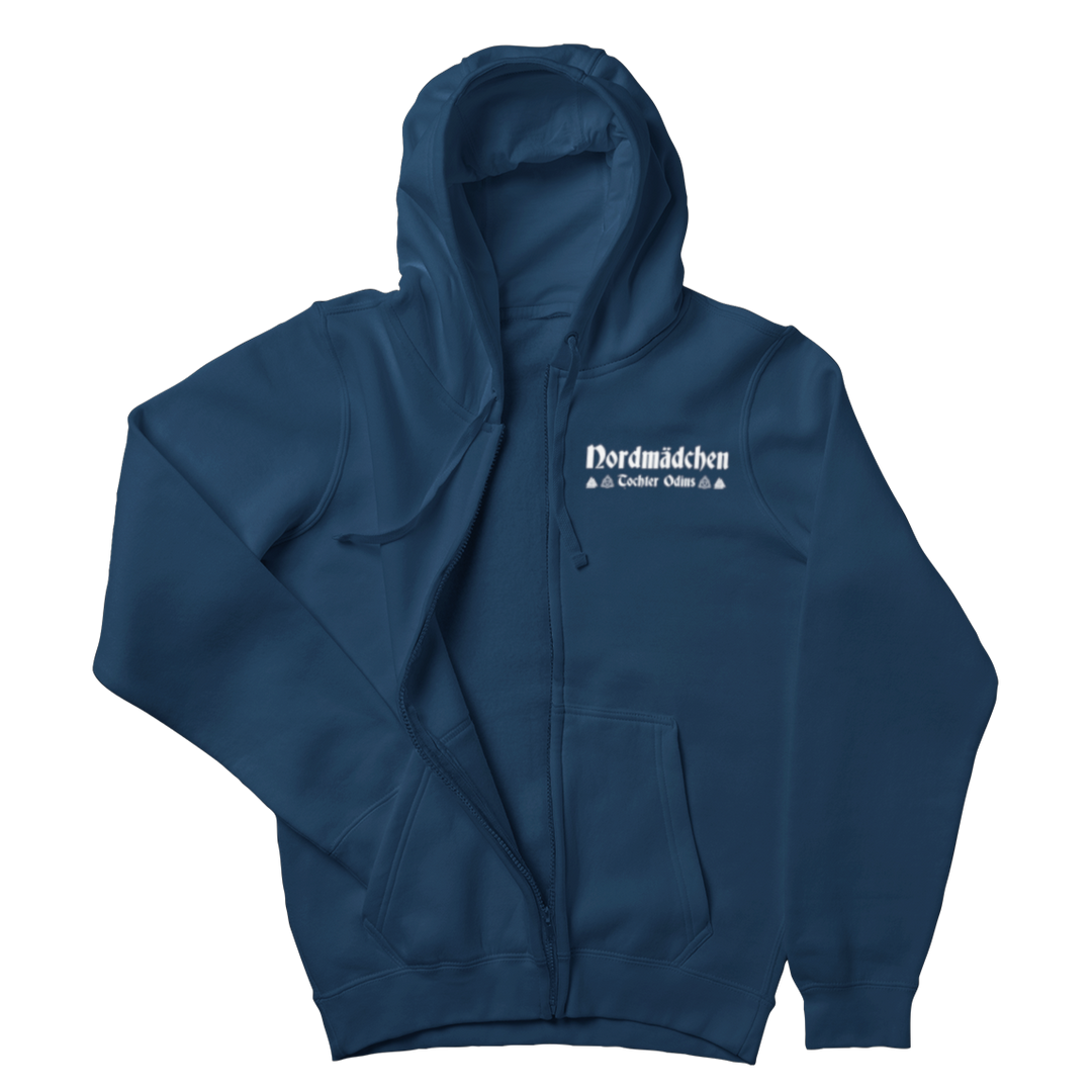 Nordmädchen - Zip-Hoodie