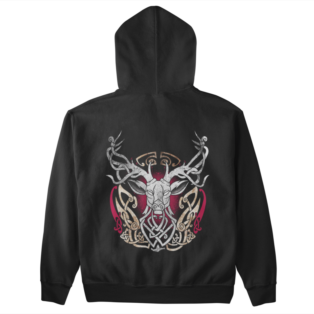 Nordic Deer  - Unisex Organic Hoodie