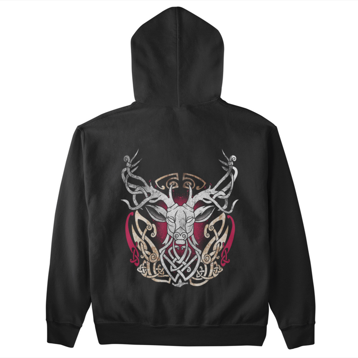 Nordic Deer  - Unisex Organic Hoodie