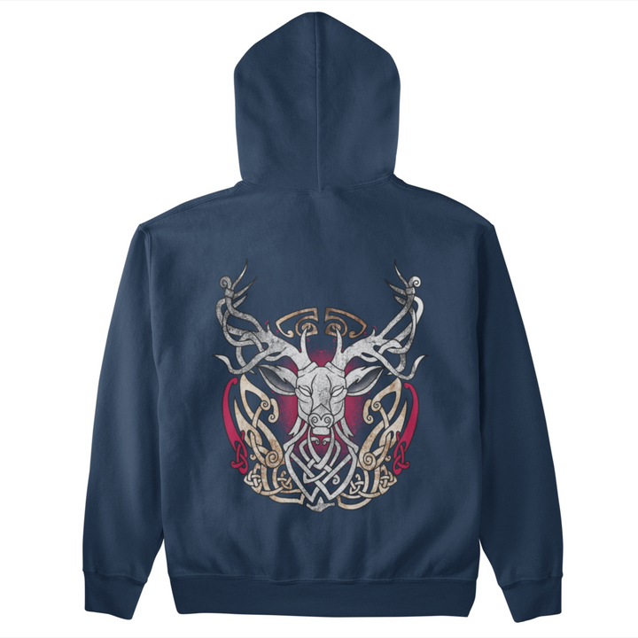 Nordic Deer  - Unisex Organic Hoodie