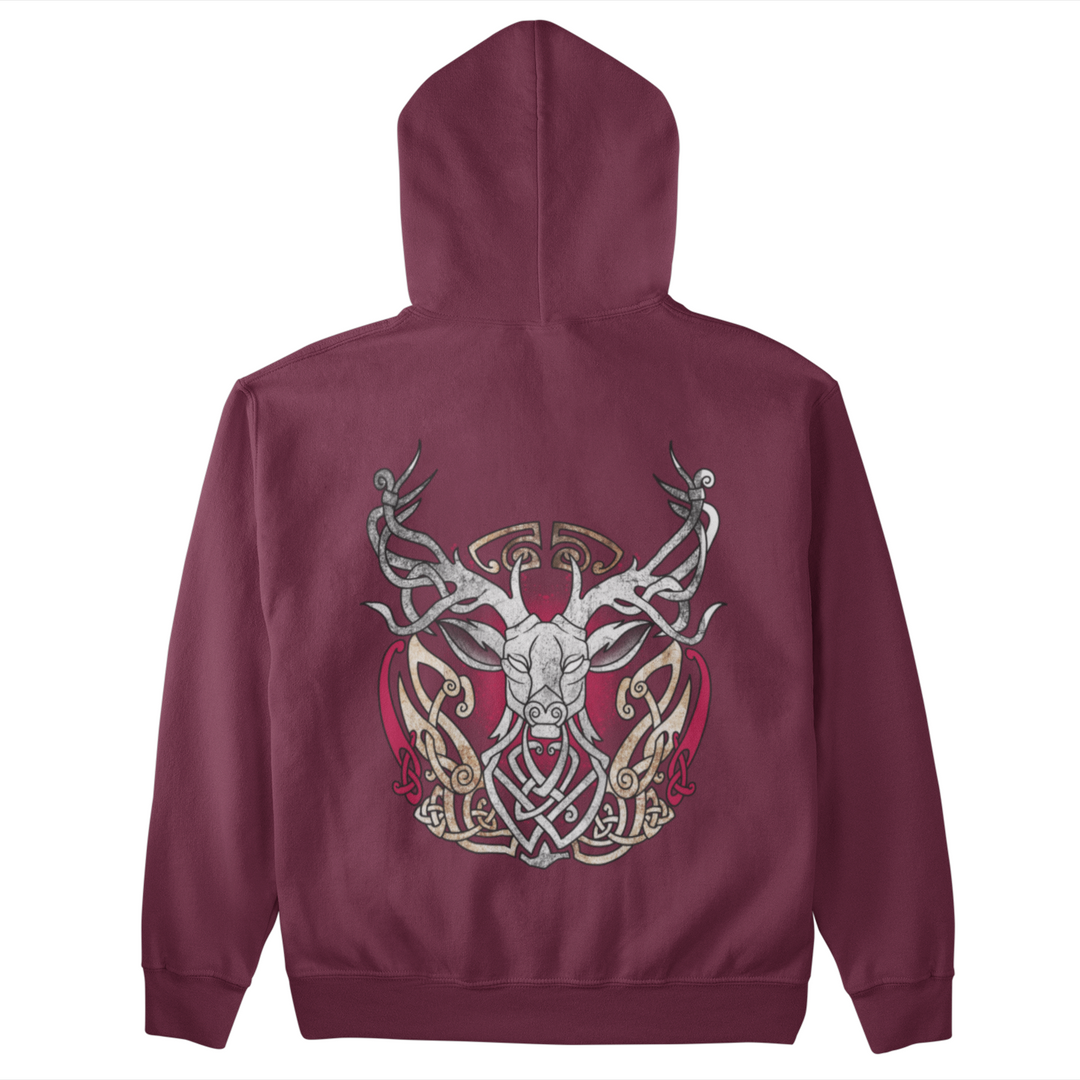 Nordic Deer  - Unisex Organic Hoodie