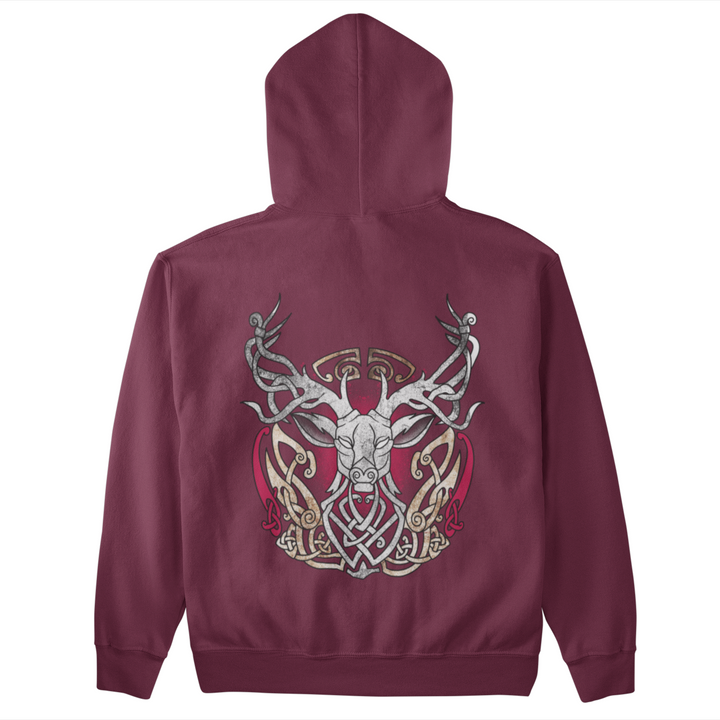 Nordic Deer  - Unisex Organic Hoodie