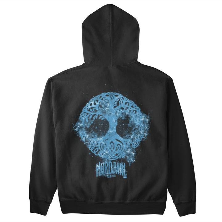 Blue Yggdrasil   - Unisex Kapuzenpullover Hoodie