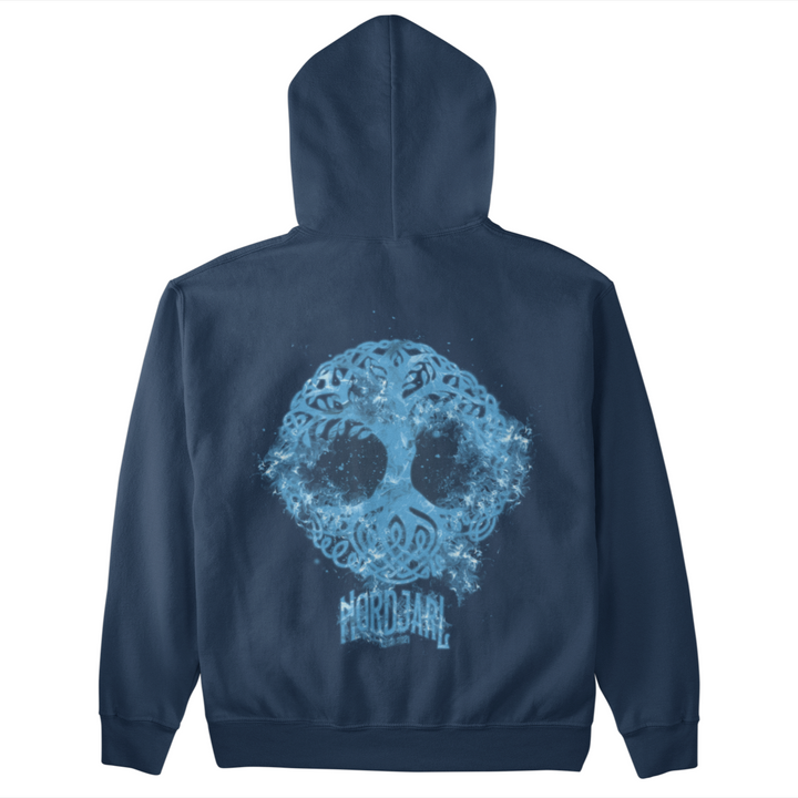 Blue Yggdrasil   - Unisex Kapuzenpullover Hoodie