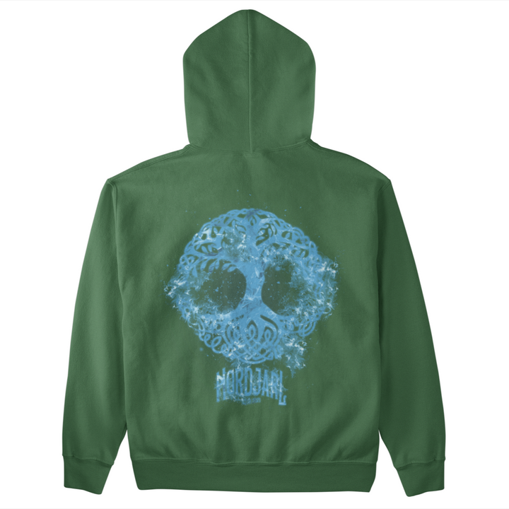 Blue Yggdrasil   - Unisex Kapuzenpullover Hoodie