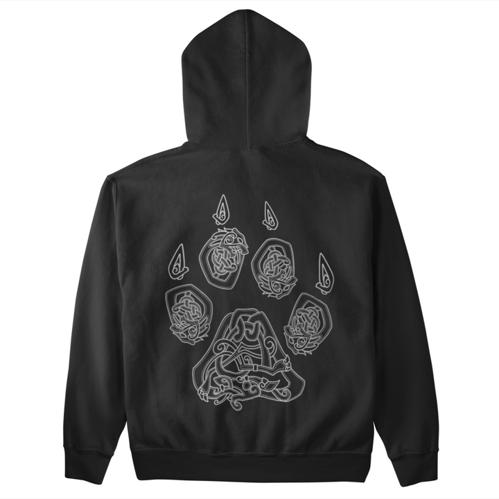 Viking Pfote  - Unisex Organic Hoodie