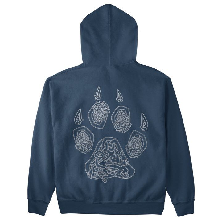 Viking Pfote  - Unisex Organic Hoodie