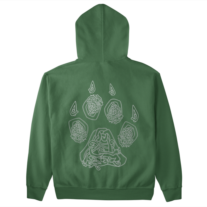 Viking Pfote  - Unisex Organic Hoodie