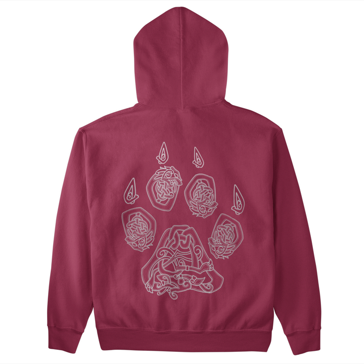 Viking Pfote  - Unisex Organic Hoodie
