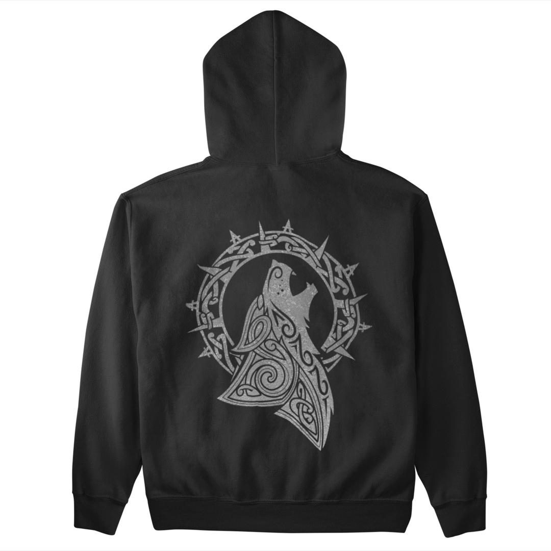 Fenrir Wolf  - Unisex Organic Hoodie