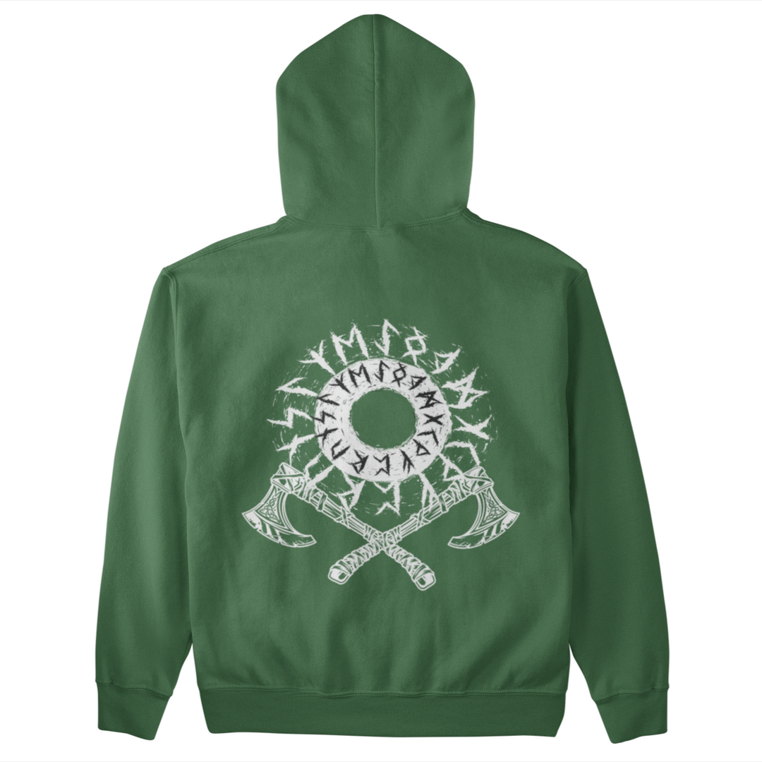 Viking Runes  - Unisex Organic Hoodie