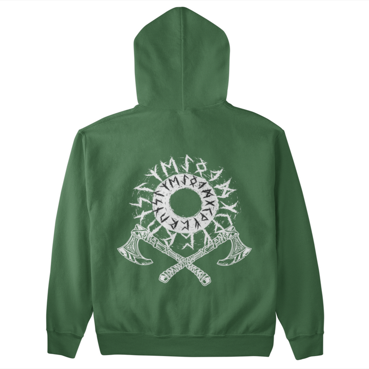 Viking Runes  - Unisex Organic Hoodie