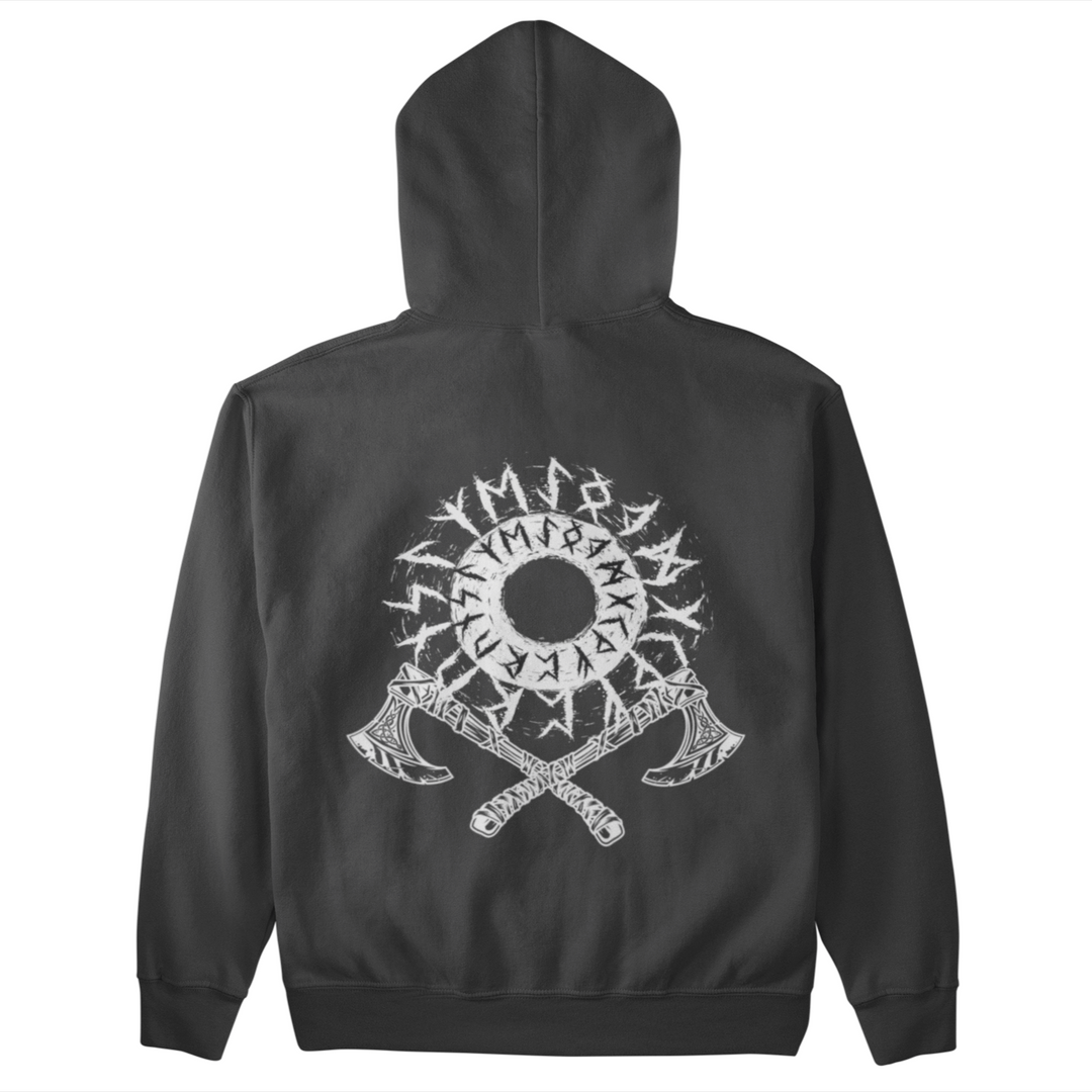 Viking Runes  - Unisex Organic Hoodie
