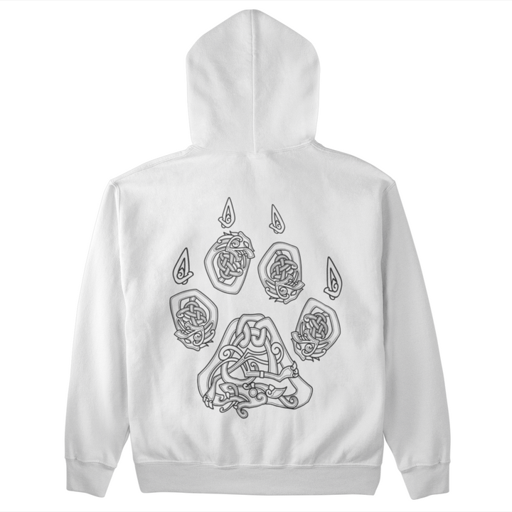 Viking Pfote  - Unisex Organic Hoodie