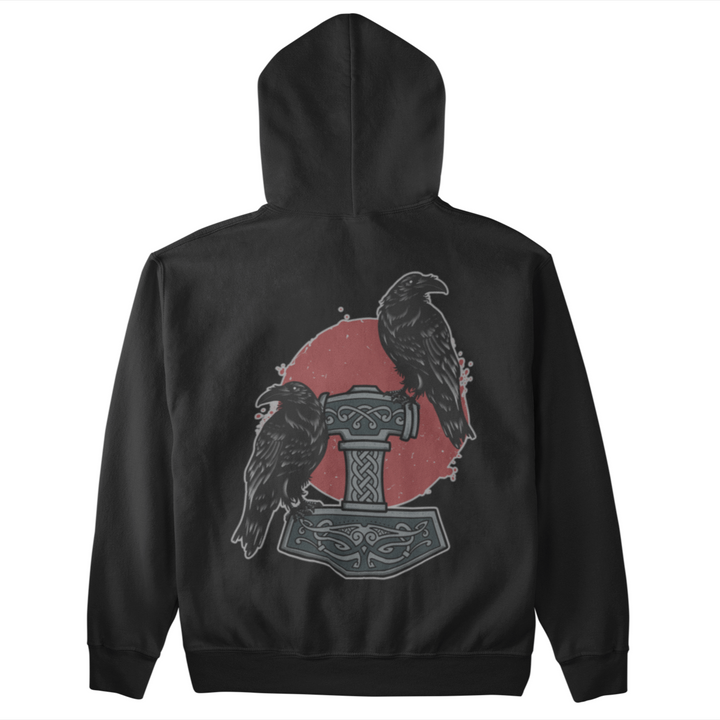 Hugin & Munin   - Unisex Organic Hoodie