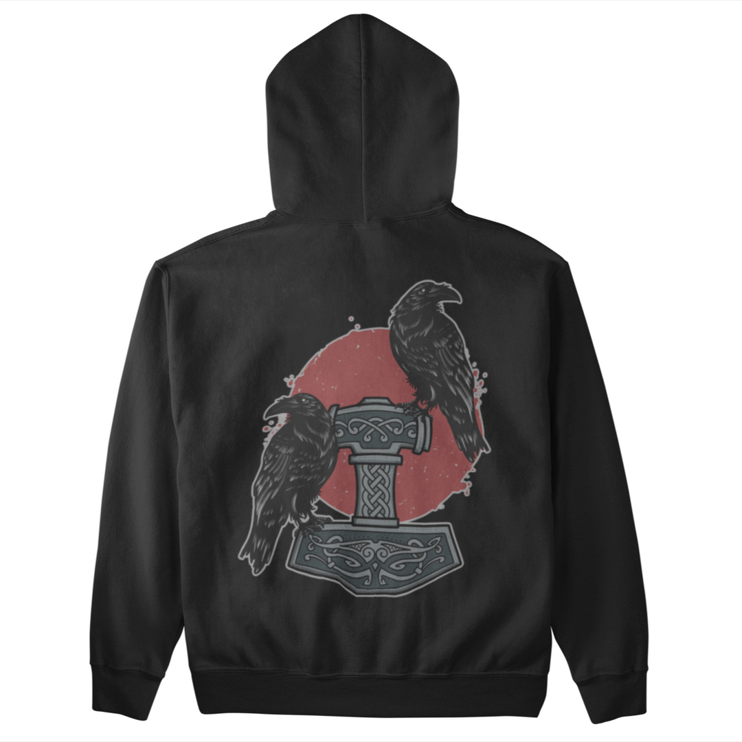 Hugin & Munin - Unisex Organic Hoodie