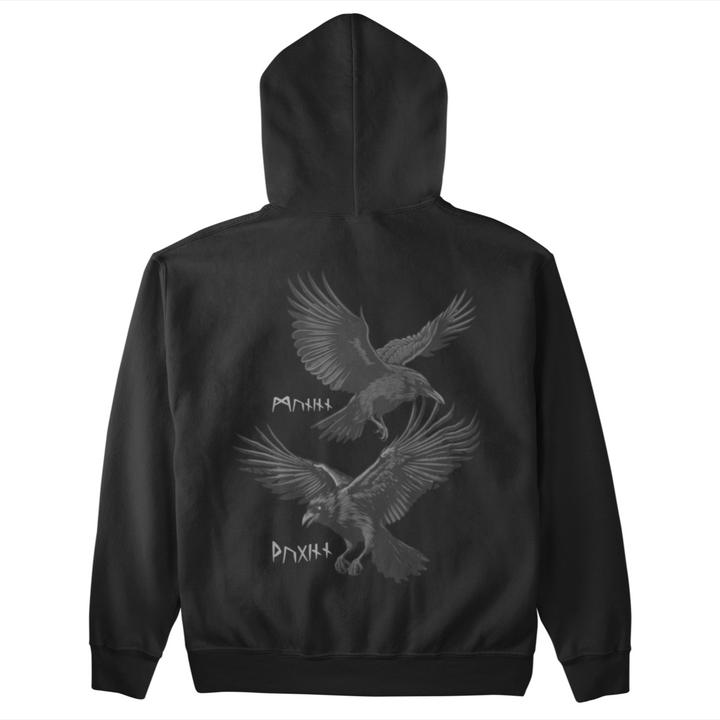 Huginn & Muninn  - Unisex Organic Hoodie