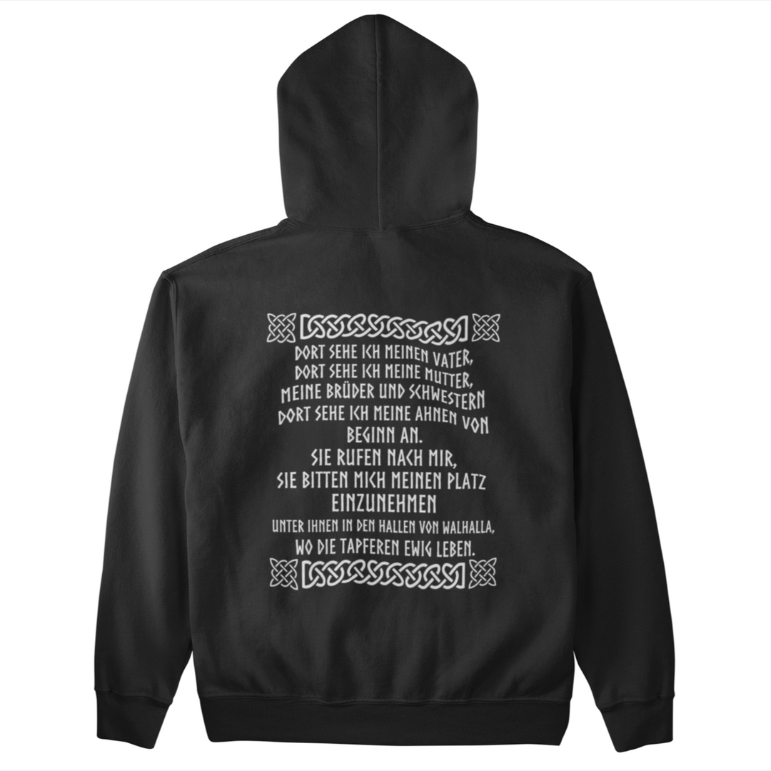 Wikingergebet  - Unisex Organic Hoodie